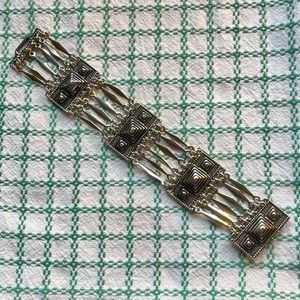 Magnificent Sterling Silver bracelet - 7 3/4 inch